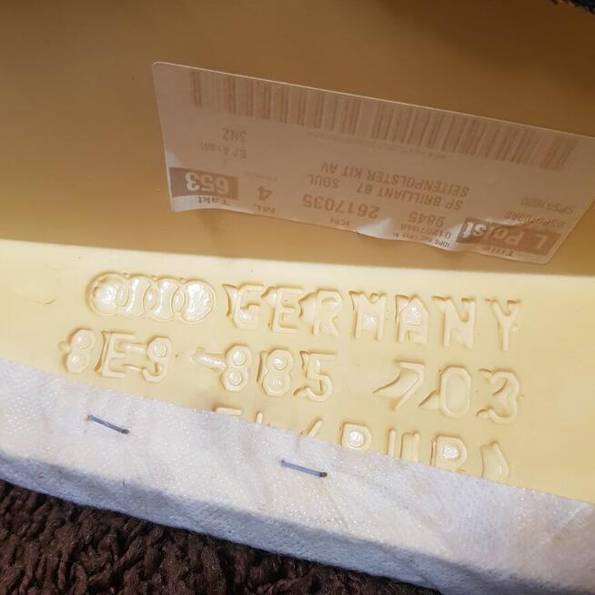 Boczki oparcia tylnej kanapy kombi Audi A4 B6 B7 BRILLIANT