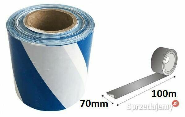 Taśma ostrzegawcza foliowa wygrodzeniowa