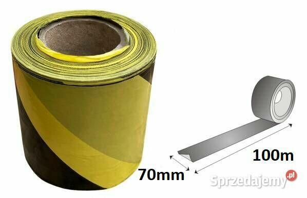 Taśma ostrzegawcza foliowa wygrodzeniowa