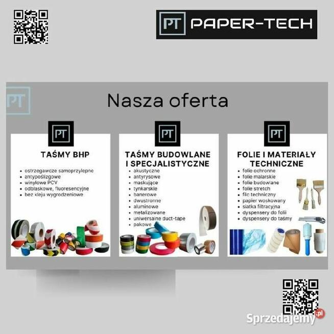 Taśma ostrzegawcza żółto czarna