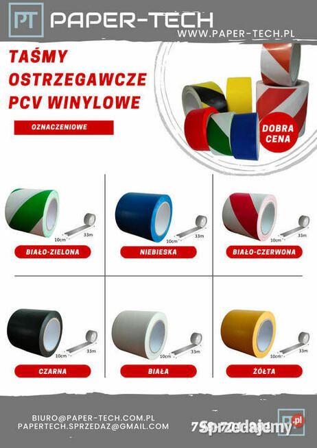 Taśma ostrzegawcza do znakowania