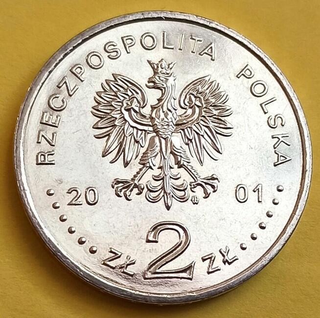 2 zł 2001 r. Henryk Wieniawski