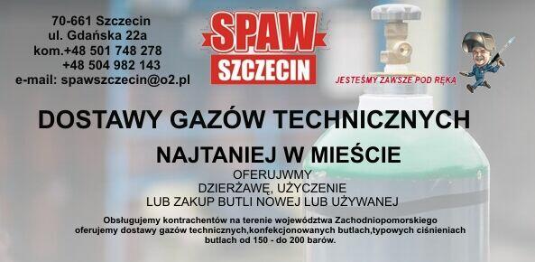 Gazy techniczne |Szczecin
