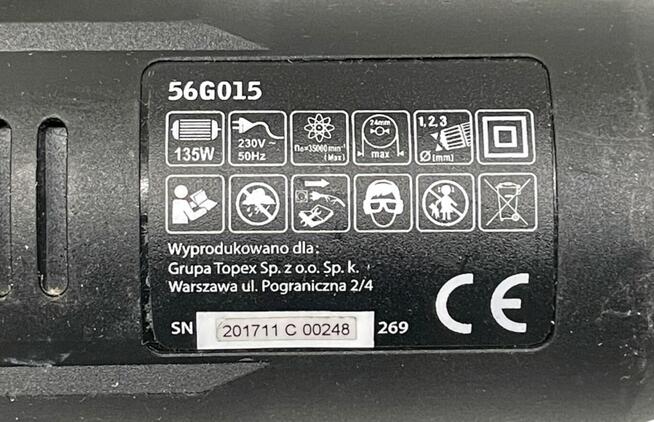 Mini szlifierka 135 W