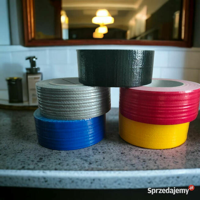 Taśma duct tape naprawcza izlacyjna tkaninowa