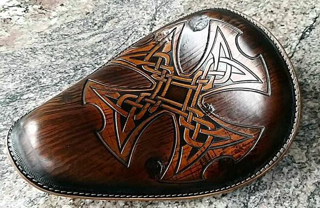 Skórzane siedzenie solo