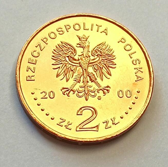 2 zł 2000 r. Wielki Jubileusz Roku 2000