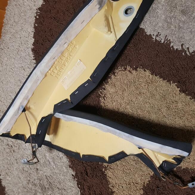 Boczki oparcia tylnej kanapy kombi Audi A4 B6 B7 BRILLIANT