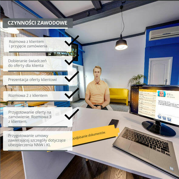 Wirtualny showroom 360° wirtualny spacer. Usługa realizacji