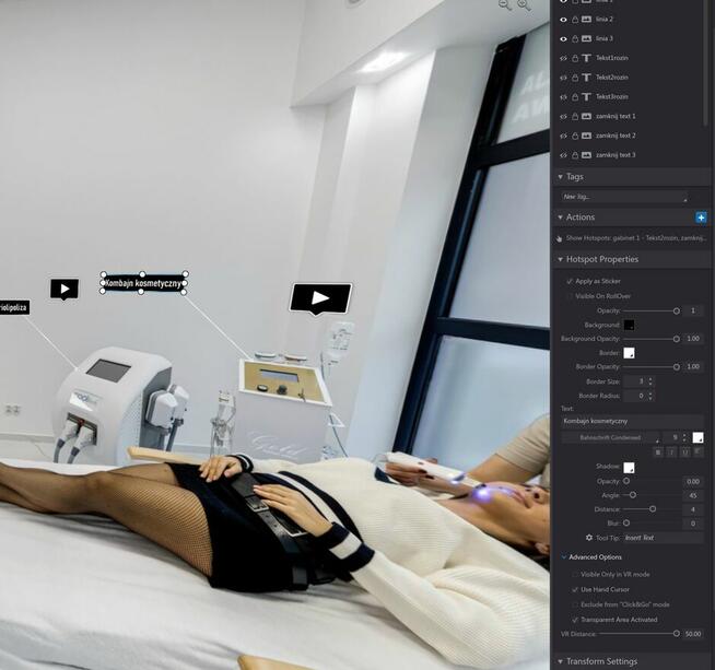 Wirtualny showroom 360° wirtualny spacer. Usługa realizacji