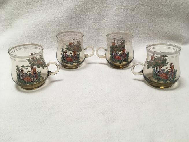 PRL filiżanki szklane