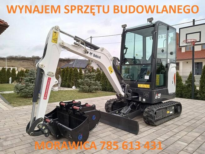 WYNAJEM WYPOŻYCZALNIA ŁADOWARKA MINIKOPARKA 1,9T
