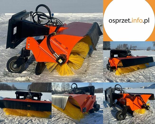 Zamiatarko - odśnieżarka 1,4- 2,4m, hydrauliczna