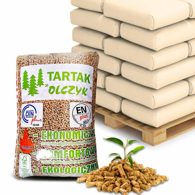 PELLET OLCZYK 1050kg Opał