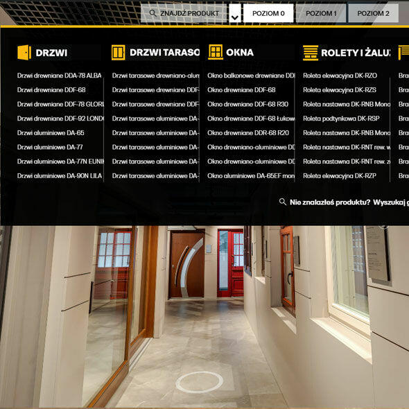 Wirtualny showroom 360° wirtualny spacer. Usługa realizacji