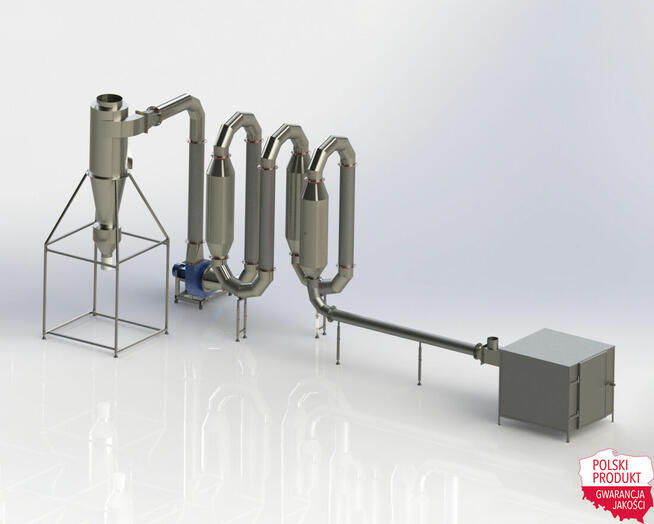 Suszarnia aerodynamiczna do trocin na zamówienie