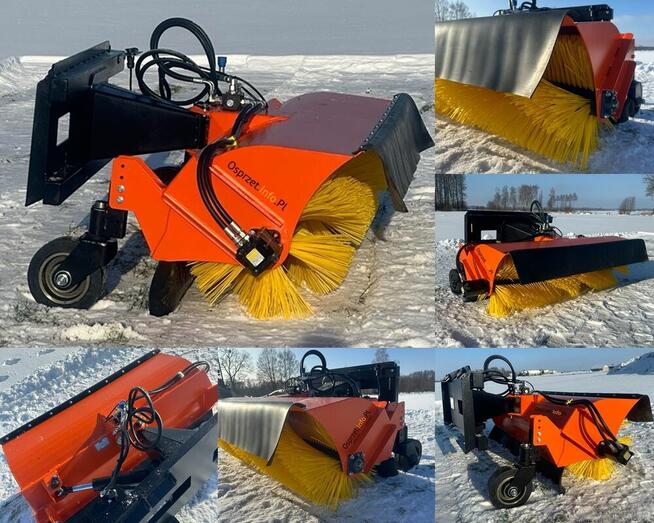 Zamiatarko - odśnieżarka 1,4- 2,4m, hydrauliczna