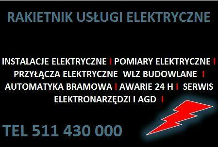 Elektryk ( pomiary I I UDT I przyłącza elektryczne domów )