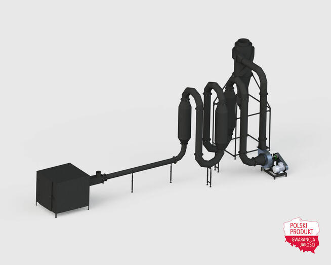 Suszarnia aerodynamiczna do trocin na zamówienie