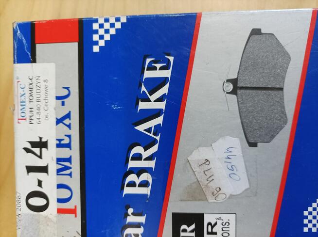 KLOCKI HAMULCOWE 10-14