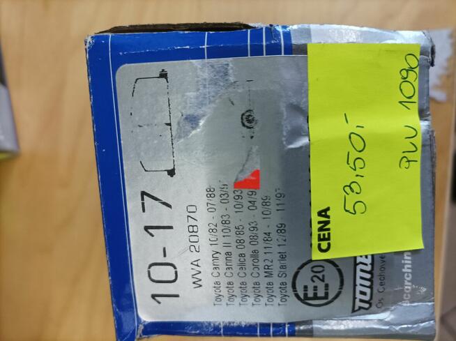 KLOCKI HAMULCOWE 10-17