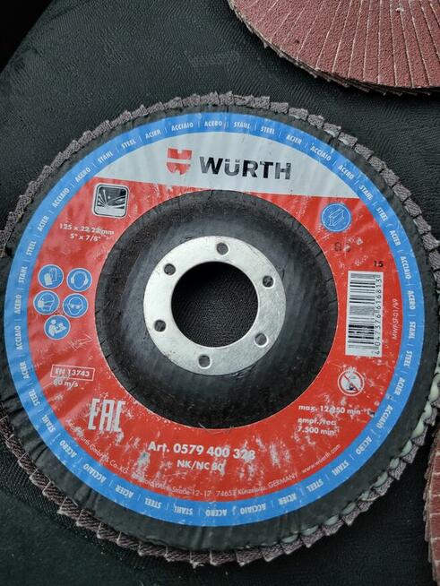 Tarcze do szlifowania Wurth