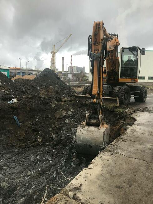 KOPARKA GĄSIENICOWA- USŁUGI KONIN-PĄTNÓW-ŚLESIN