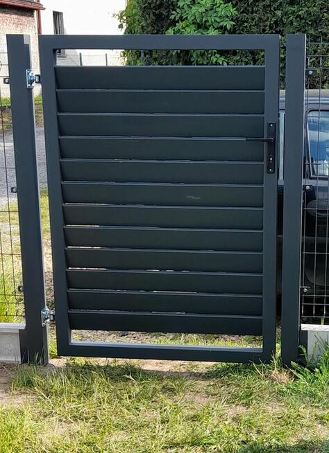 Przęsło ogrodzeniowe, ogrodzenie palisadowe, żaluzjowe