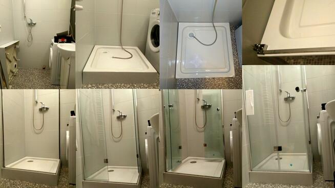 Brodzik, kabina prysznicowa, bateria - profesjonalny montaż.