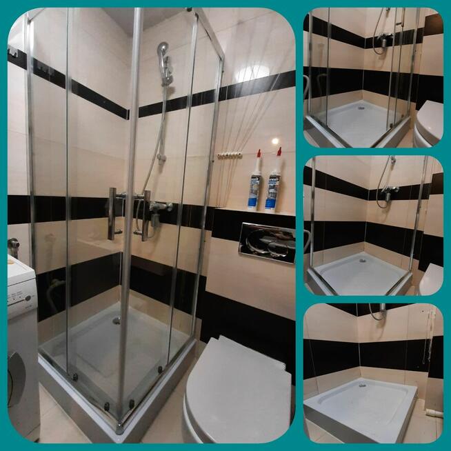 Brodzik, kabina prysznicowa, bateria - profesjonalny montaż.