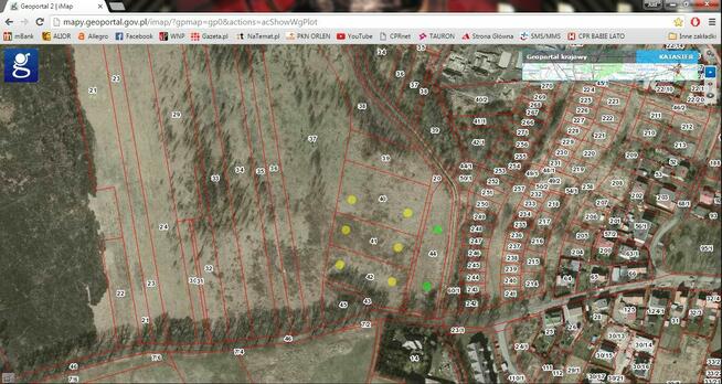 Działka Budowlana (1122 m2) Leśnica MEDIA (Wrocław)