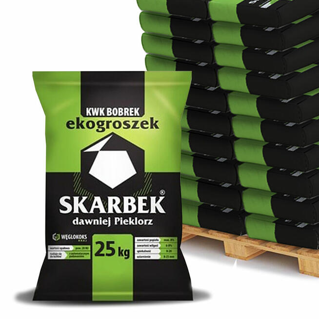 Ekogroszek SKARBEK 1 tona dostawa GRATIS!!!!
