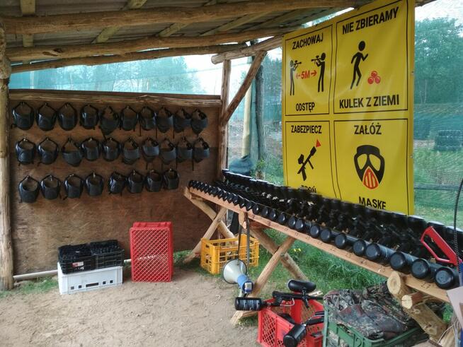 paintball kawalerski laser tag urodziny nocleg off road