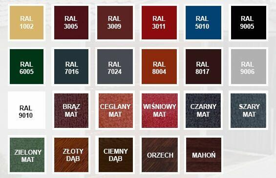 Graż Blaszany z ZADASZENIEM BOCZNYM - Wiaty - Hale - Romstal