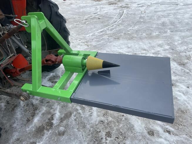 Łuparka świdrowa do drewna drzewa ŚWIDER 120mm na wałek WOM