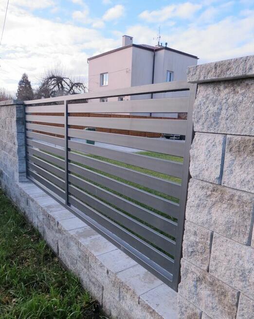 Przęsło ogrodzeniowe stal D 02 ocynk+kolor dowolny wymiar