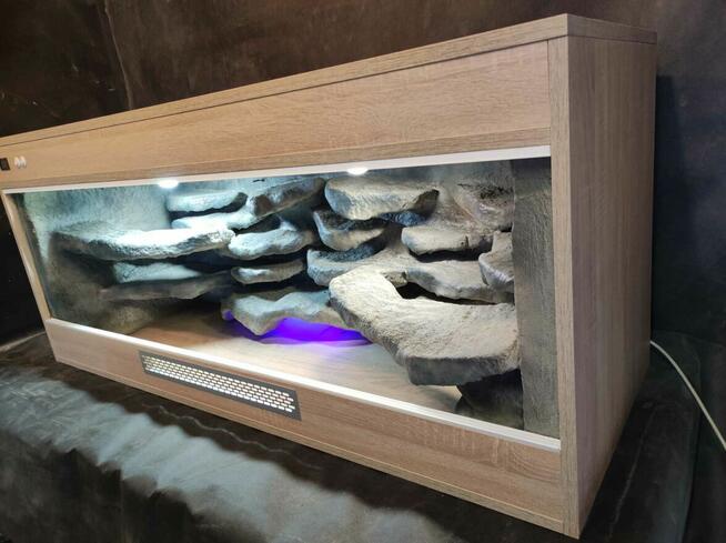 Terrarium 120x60x60 cm Agama Gekon