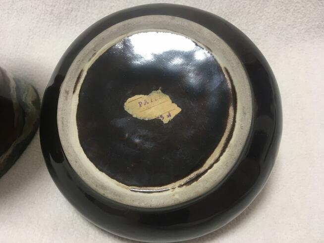 PRL stara patera wazon kamionka porcelit Piaseczno