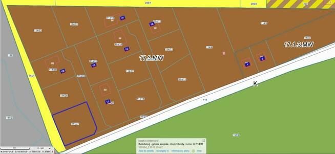 Działka budowlana Obroty gm. Kołobrzeg