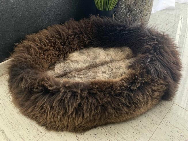 Legowiska z owczej skóry dla dużych psów-100 cm!