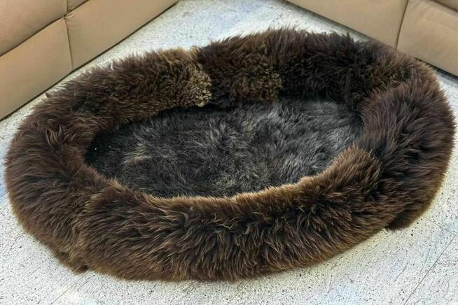 Legowiska z owczej skóry dla dużych psów-100 cm!