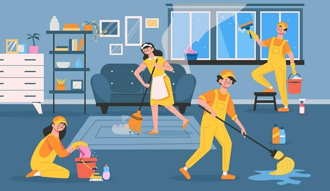 Sprzątanie biur, mieszkań, apartamentów, domów, mycie okien!
