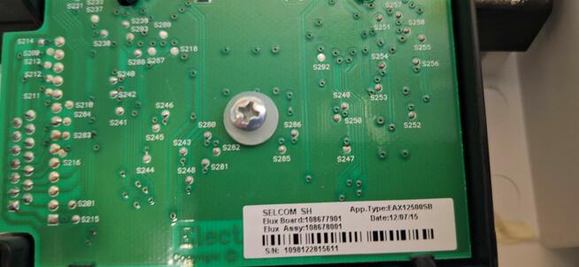 Programatory do pralki Electrolux typ. FLI132H21