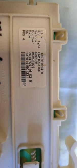 Programatory do pralki Electrolux typ. FLI132H21