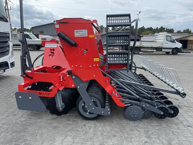 Siewnik EURO-MASZ 3m nabudowany agregat uprawowo-siewny 2024