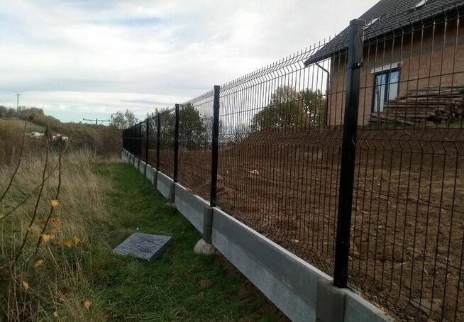 Ogrodzenie kompletne 153x250cm kolor +podmurówka