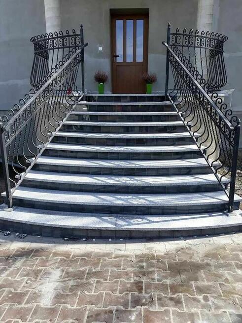 Schody kamienne, blaty kamienne, parapety kamienne