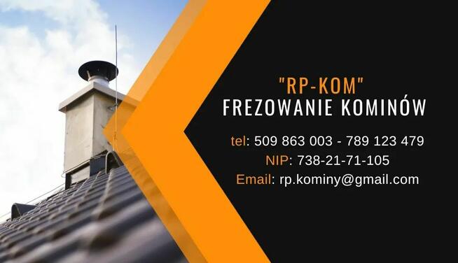 Frezowanie / Uszczelnianie Przewodów Kominowych