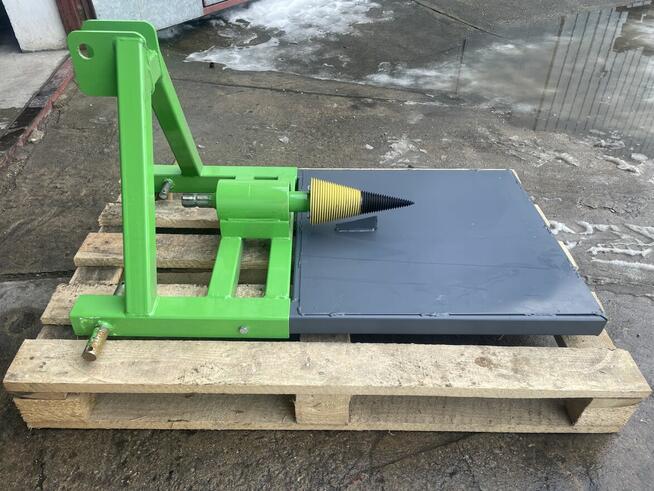 Łuparka świdrowa do drzewa drewna ŚWIDER 120mm na wałek WOM