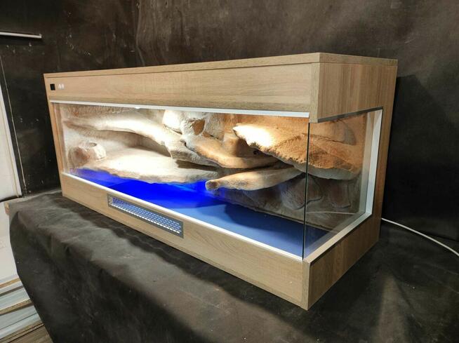 Terrarium 120x60x60 cm Agama Gekon